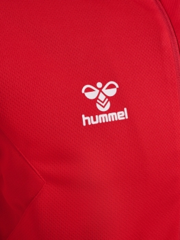 Hummel Authentic Zip Hoodie - True red